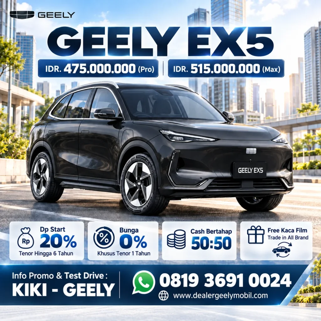 PROMO GEELY EX5 JAKARTA 2026